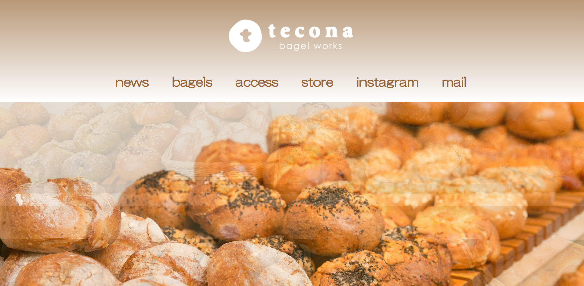 webサイト１００選｜私の目　tekona bagle works