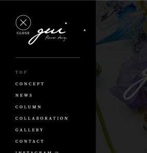 guiは、「花とあなたが出会う場所」を コンセプトにしたflower design team。 ファッションやアートなど、様々な世界との コラボレーションによって織り成すflower designで たくさんの人が新しく花と出会う場を生み出します。